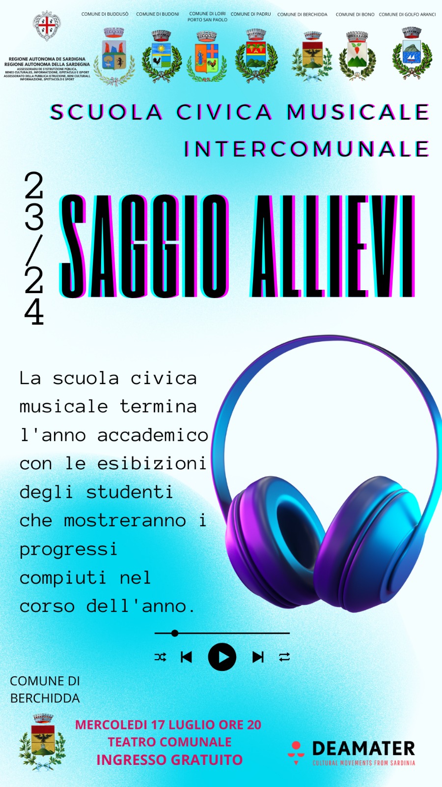 SAGGIO ALLIEVI - Scuola Civica Musicale Intercomunale